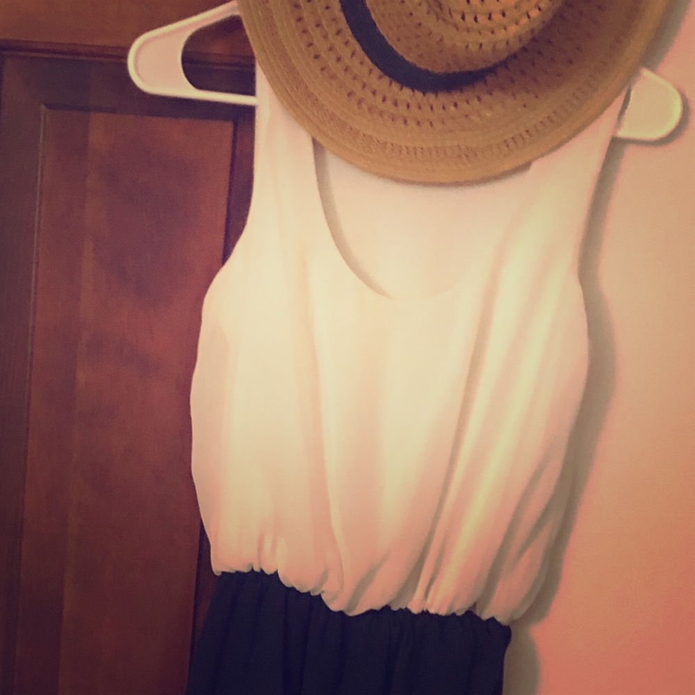 Malloy Two Toned One Piece Layered Sundress